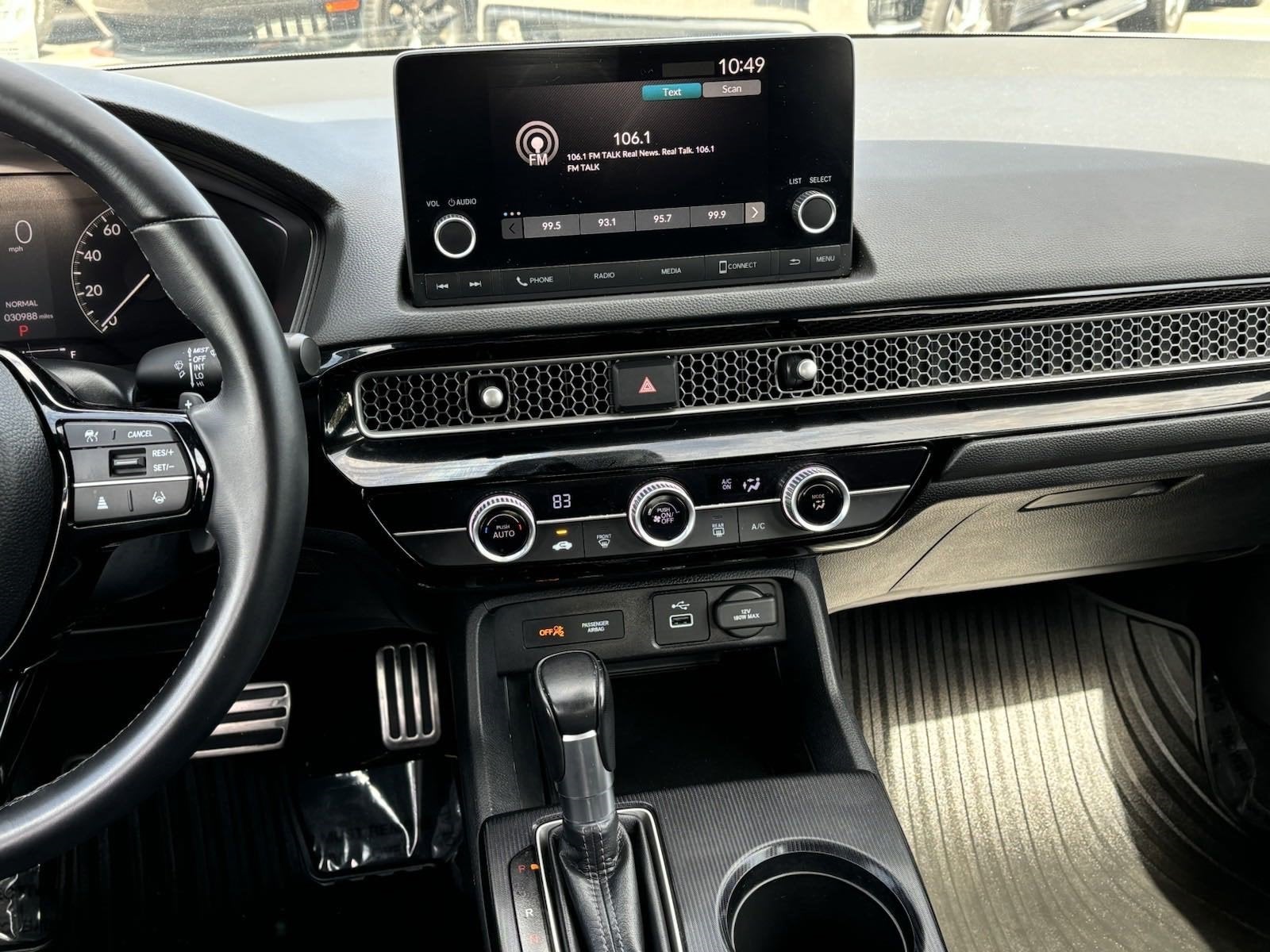 2022 Honda Civic Hatchback Sport