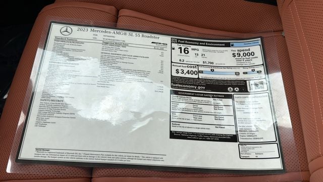 2023 Mercedes-Benz SL-Class SL 55 AMG® 4MATIC®