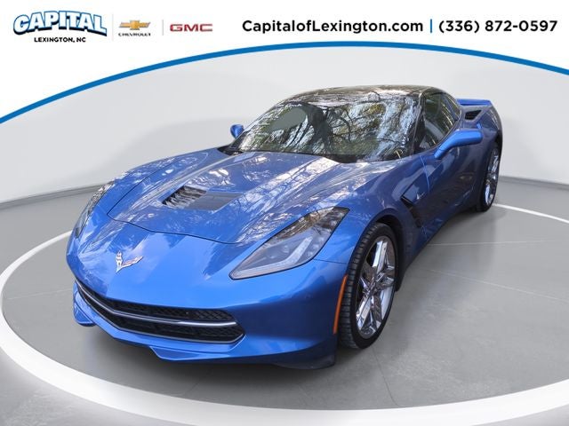 2016 Chevrolet Corvette Stingray Laguna Blue Chrome Wheels