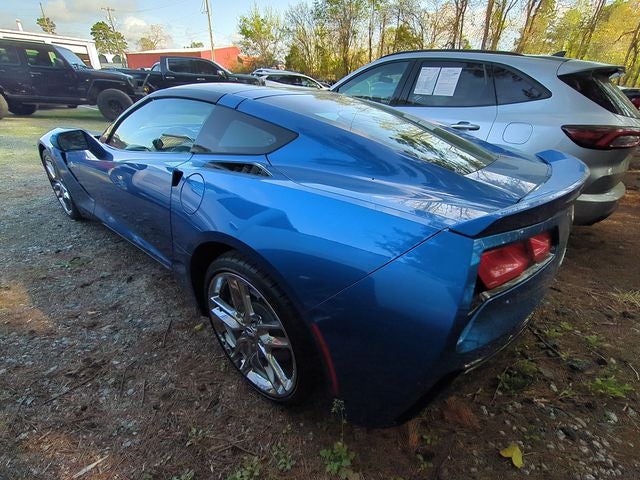 2016 Chevrolet Corvette Stingray Laguna Blue Chrome Wheels