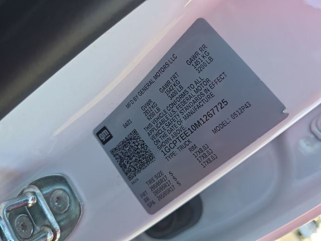 2021 Chevrolet Colorado ZR2