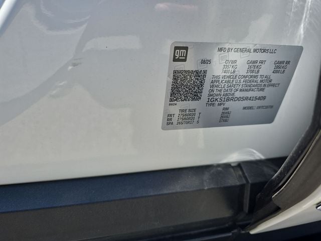 2025 GMC Yukon Elevation