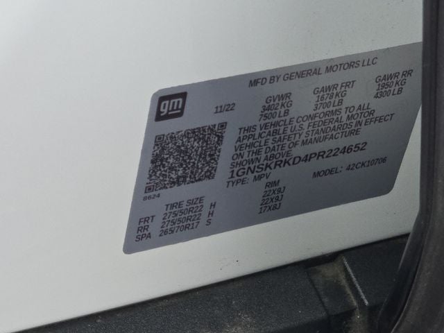 2023 Chevrolet Tahoe RST