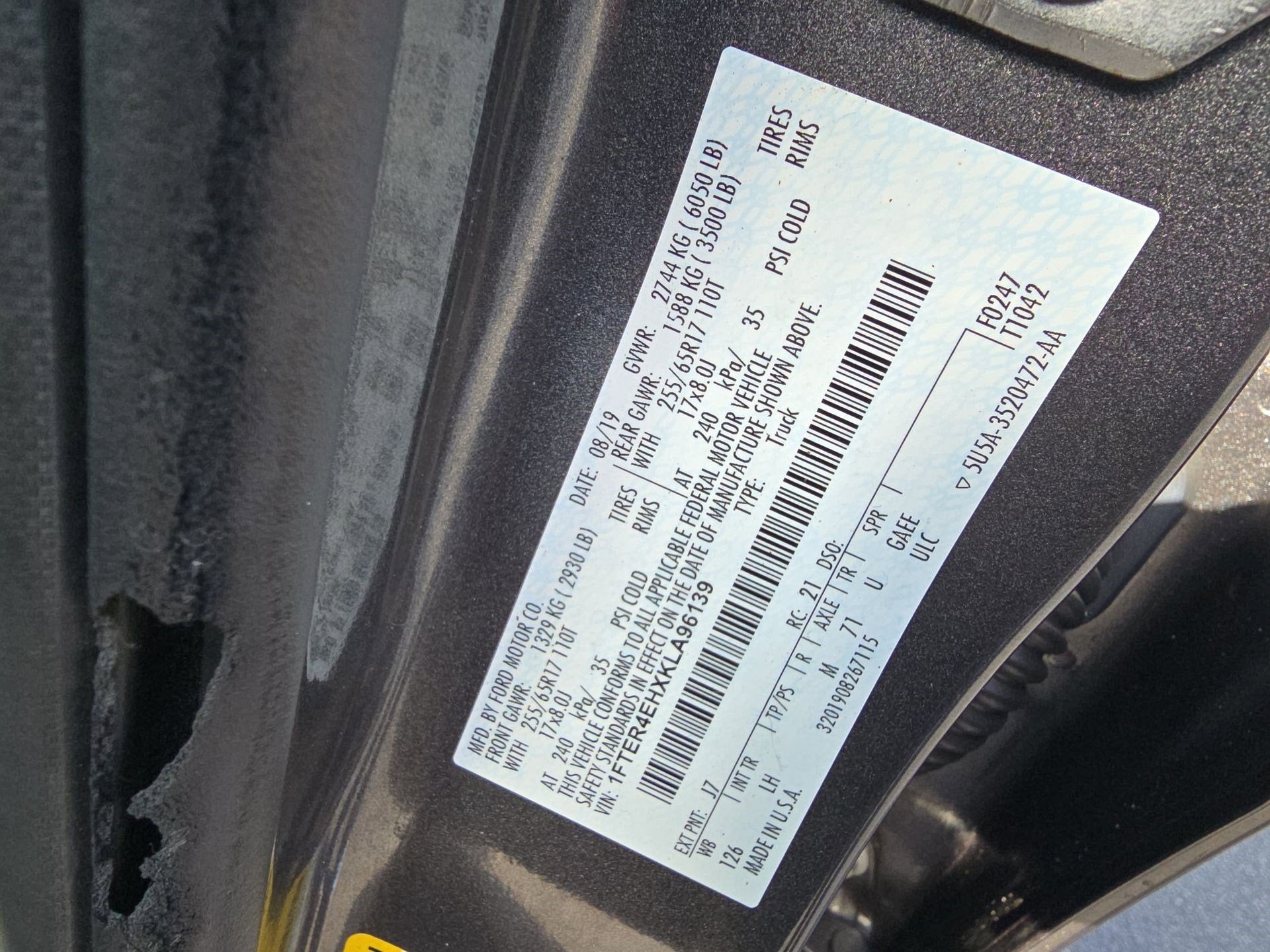 2019 Ford Ranger XLT