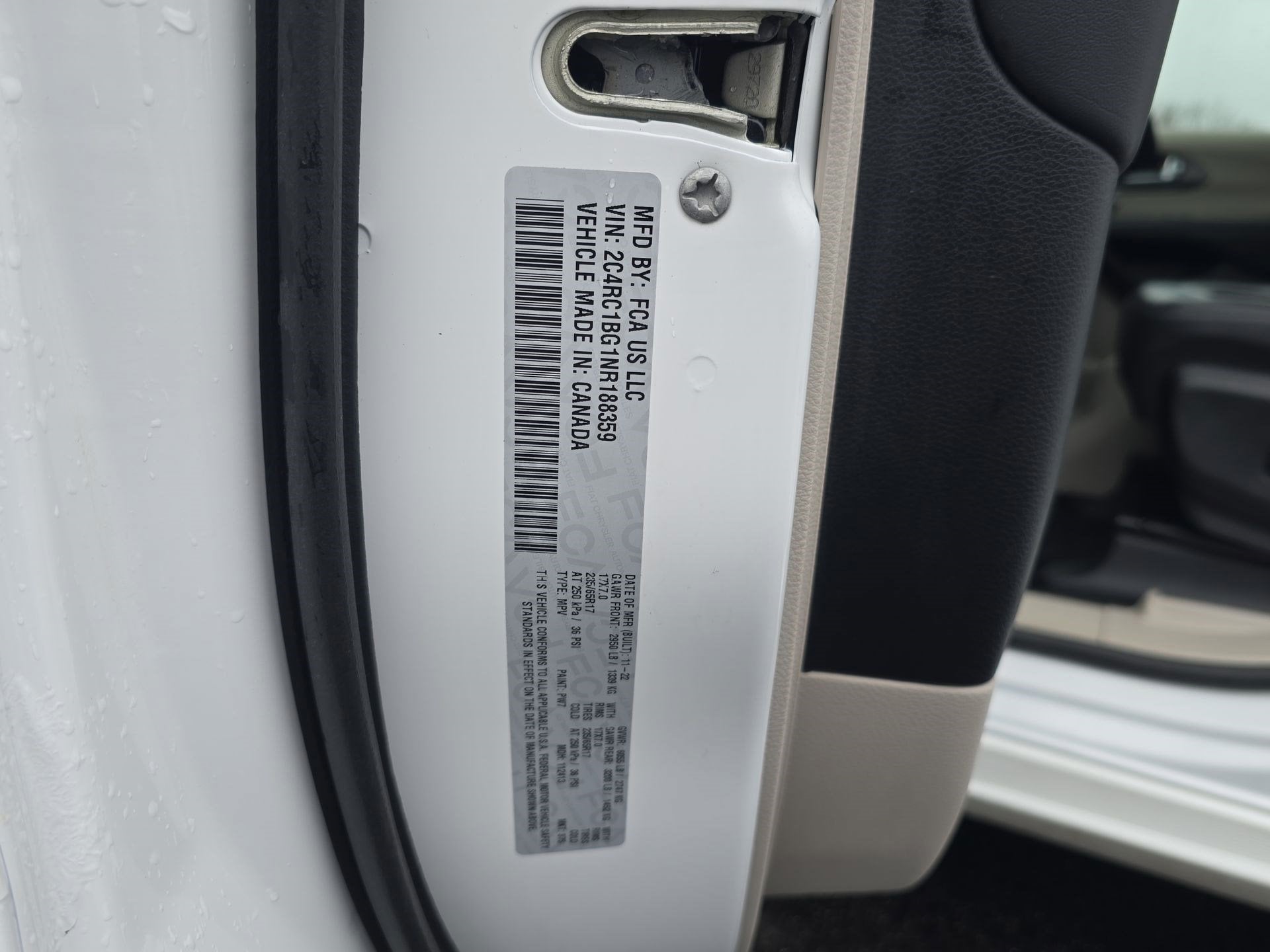 2022 Chrysler Pacifica Touring L