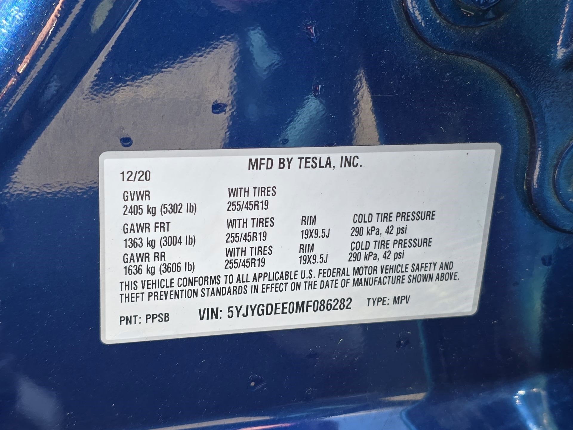 2021 Tesla Model Y Long Range