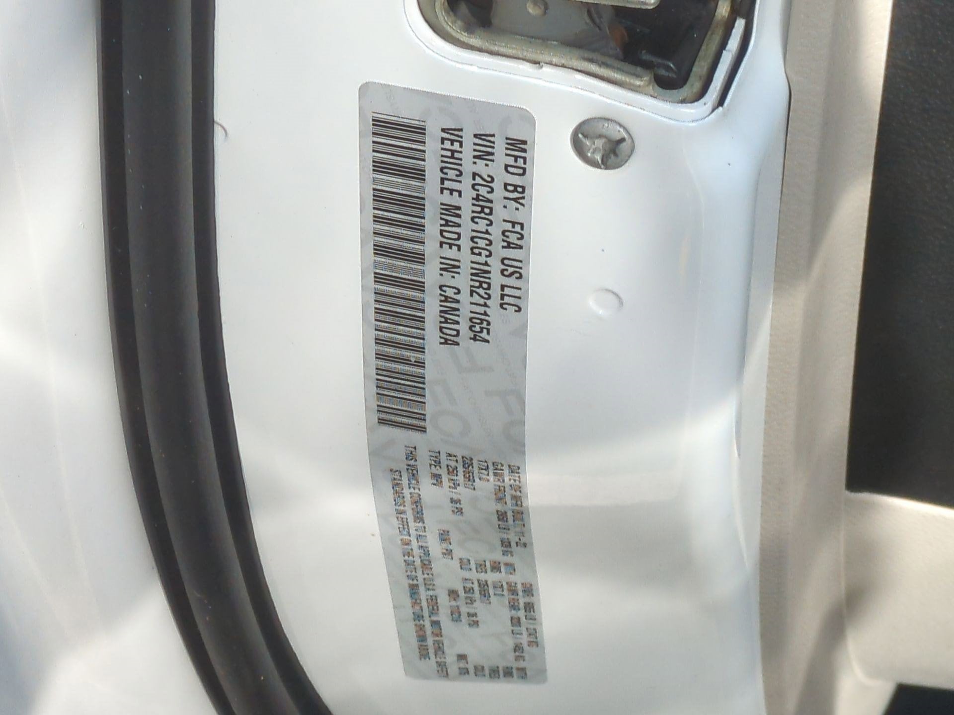 2022 Chrysler Voyager LX