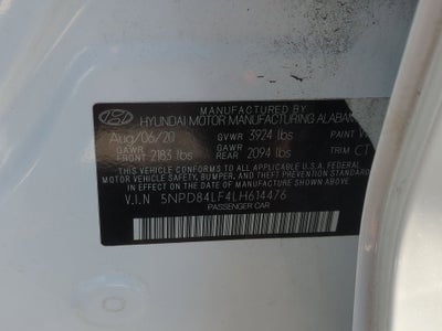 2020 Hyundai Elantra SEL