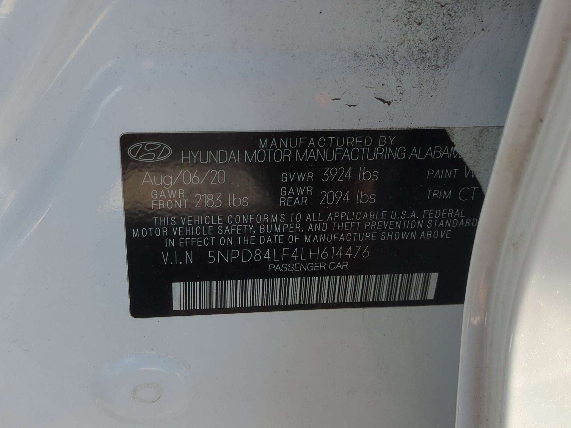 2020 Hyundai Elantra SEL