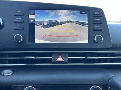 2025 Hyundai Elantra Hybrid Blue