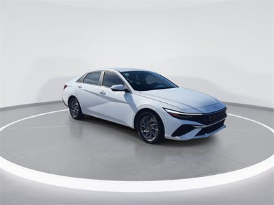 2025 Hyundai Elantra Hybrid Blue