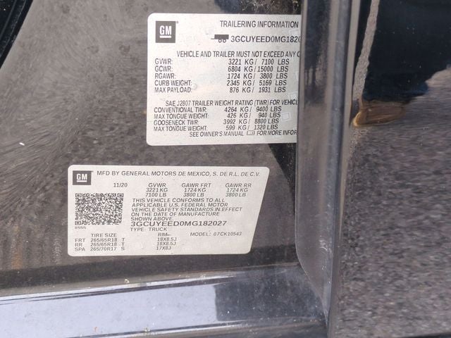 2021 Chevrolet Silverado 1500 RST