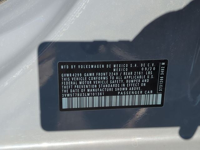 2020 Volkswagen Jetta GLI 2.0T S