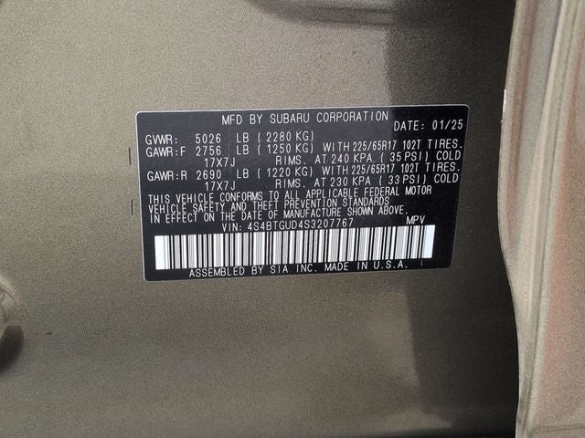 2025 Subaru Outback Wilderness