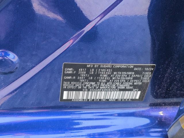 2024 Subaru Crosstrek Sport