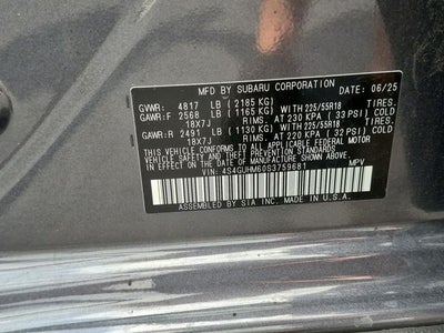 2025 Subaru Crosstrek Limited
