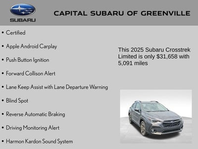 2025 Subaru Crosstrek Limited