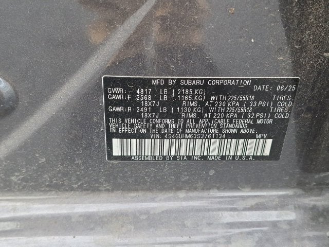 2025 Subaru Crosstrek Limited