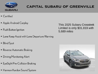 2025 Subaru Crosstrek Limited