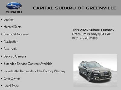 2026 Subaru Outback Premium