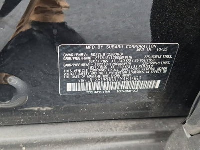 2026 Subaru Outback Premium
