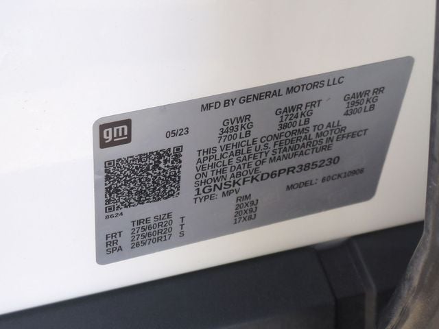 2023 Chevrolet Suburban Premier