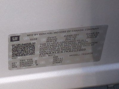 2019 Chevrolet Equinox LT