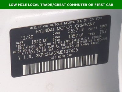 2021 Hyundai Accent SEL