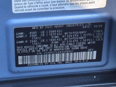 2010 Subaru Outback 2.5i Premium