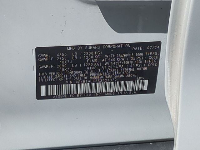 2025 Subaru Outback Onyx Edition