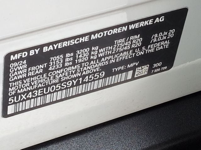 2025 BMW X5 xDrive50e Premium