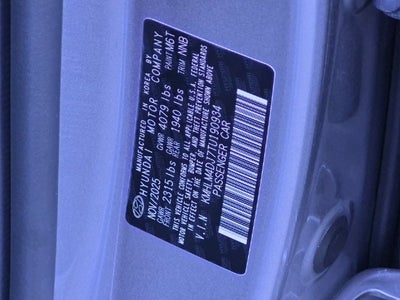 2026 Hyundai Elantra Hybrid Blue