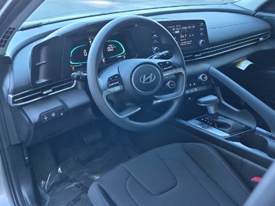 2026 Hyundai Elantra Hybrid Blue