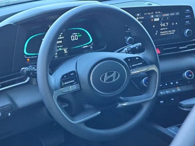 2026 Hyundai Elantra Hybrid Blue