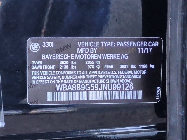 2018 BMW 3 Series 330i