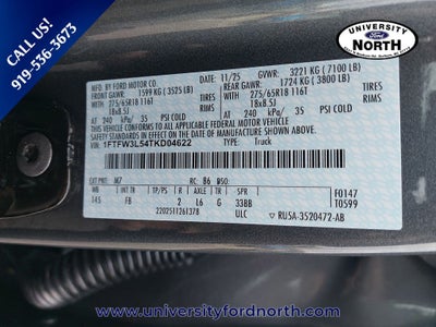 2026 Ford F-150 XLT