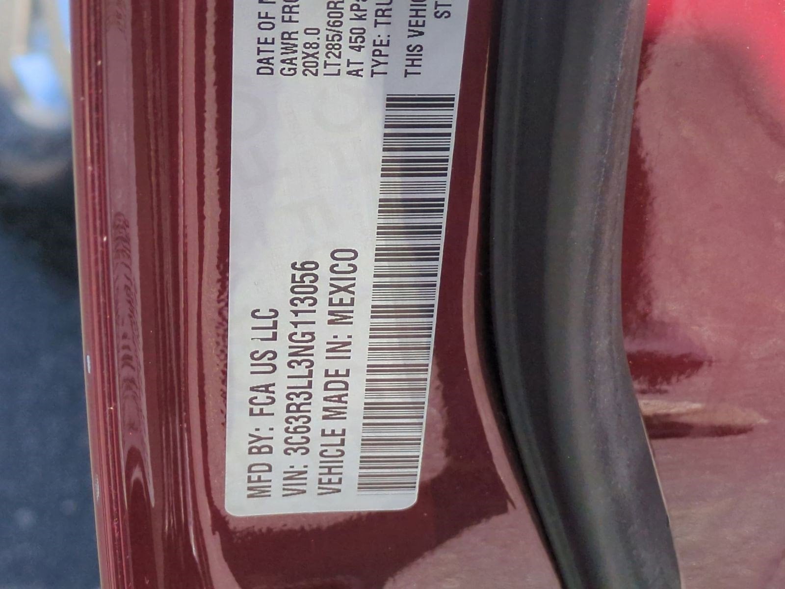 2022 RAM 3500 Big Horn