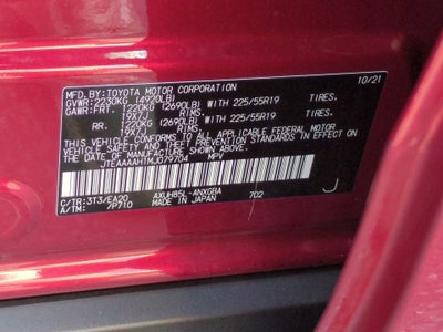 2021 Toyota Venza XLE