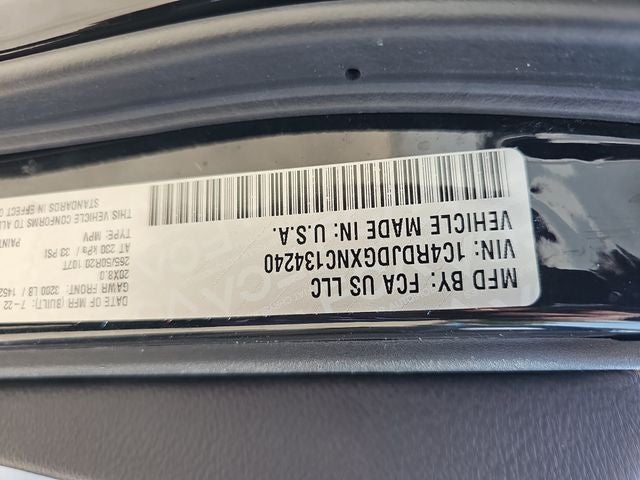 2022 Dodge Durango GT Plus