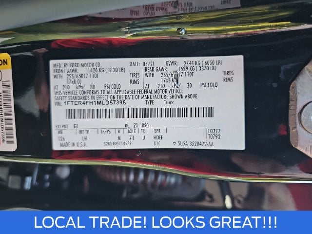 2021 Ford Ranger XLT