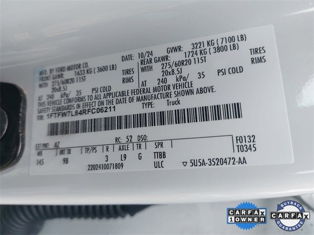 2024 Ford F-150 Platinum