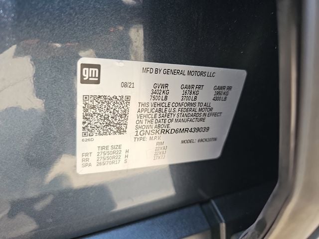 2021 Chevrolet Tahoe RST