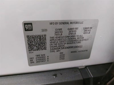 2024 Chevrolet Tahoe Premier