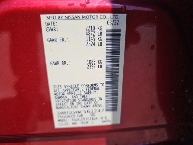 2022 Nissan Leaf SV Plus