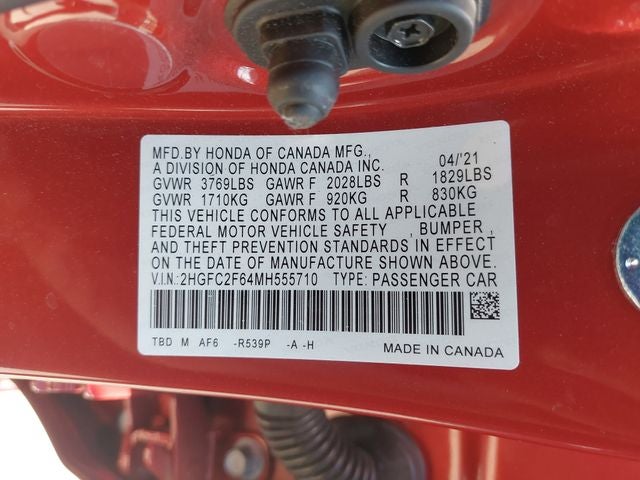 2021 Honda Civic LX