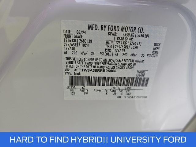 2024 Ford Maverick XL