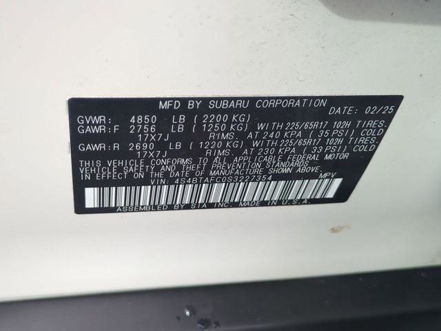 2025 Subaru Outback Premium