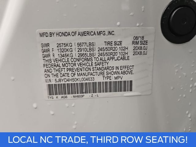 2019 Acura MDX 3.5L Technology Package SH-AWD