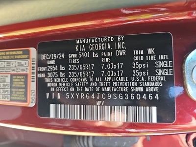 2025 Kia Sorento LX
