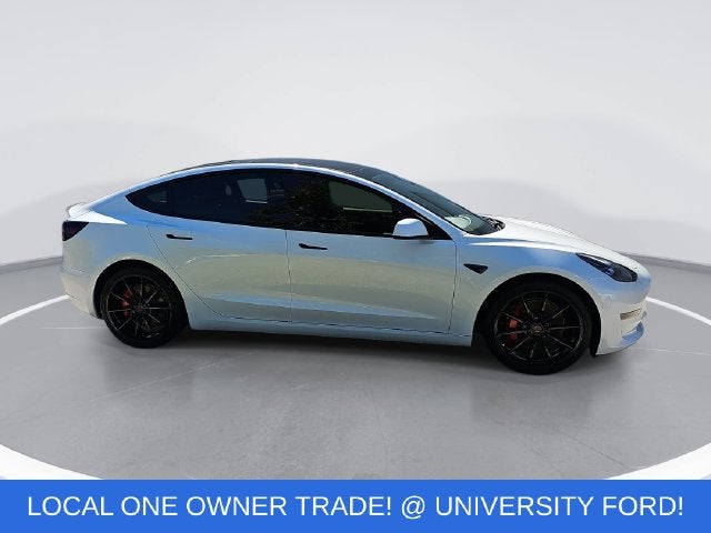 Used 2022 Tesla Model 3 Performance with VIN 5YJ3E1EC1NF343688 for sale in Durham, NC